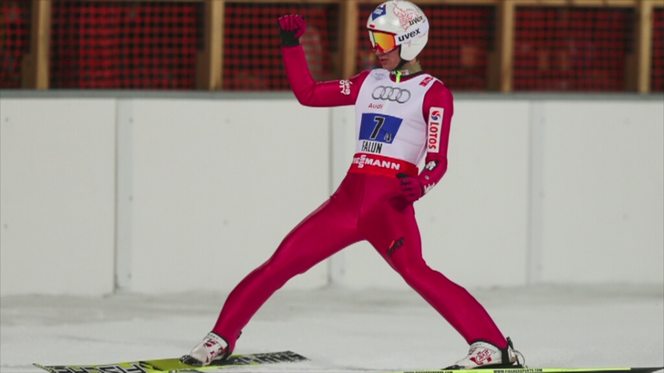 Kamil Stoch zajął piąte, a Piotr Żyła szóste miejsce w konkursie Pucharu Świata w skokach narciarskich w Oslo. Fot. Foto Olimpik/x-news