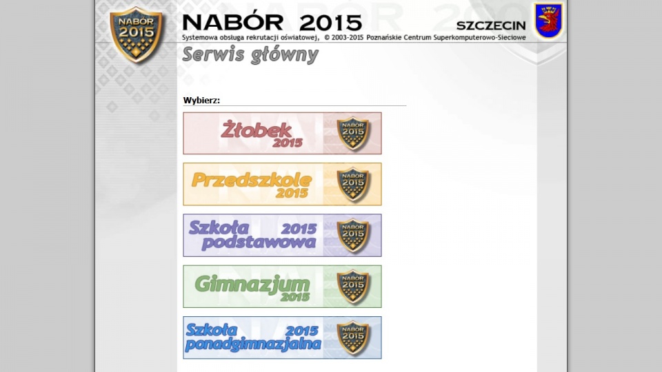 Rekrutacja odbywa się elektronicznie. Fot. www.nabor.pcss.pl/szczecin