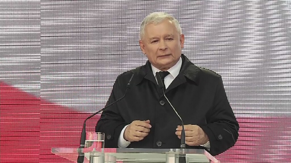 Jarosław Kaczyński podsumował działania rządu w piątą rocznicę katastrofy smoleńskiej. Fot. Prawo i Sprawiedliwość/x-news