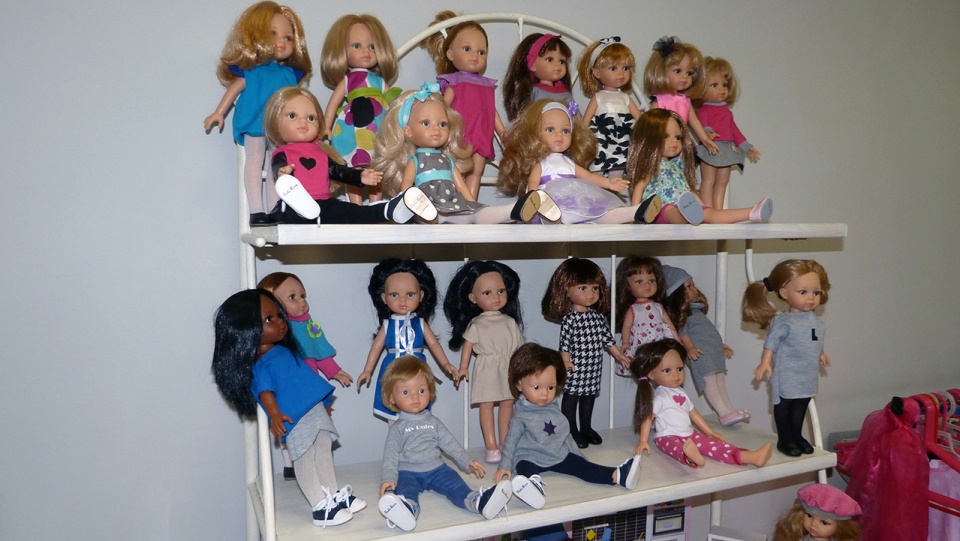 Lalki firmy La Lalla. Fot. Paulina Muskała [Radio Szczecin]