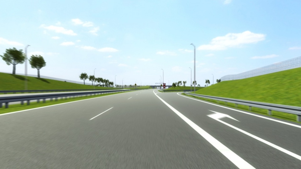 Wizualizacja rozbudowy drogi ekspresowej S6. Materiały: Generalna Dyrekcja Dróg Krajowych i Autostrad