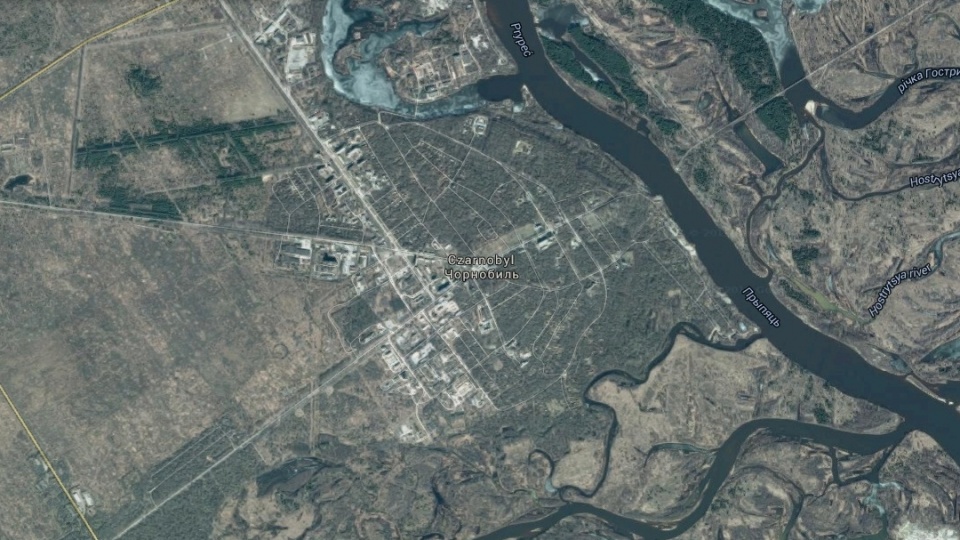 Czarnobyl. Fot. www.google.com/maps