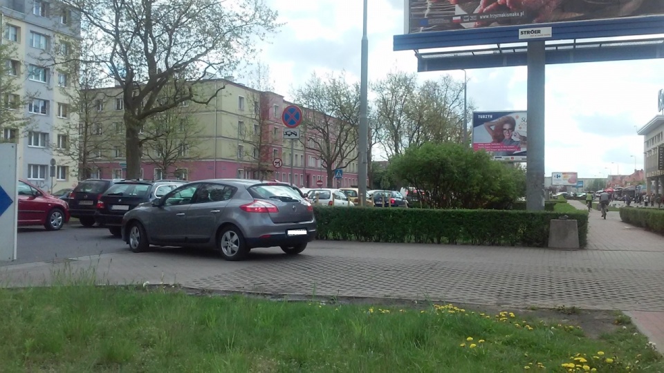 Korek na Bohaterów Warszawy. Fot. Sylwia Polachowska [Radio Szczecin]