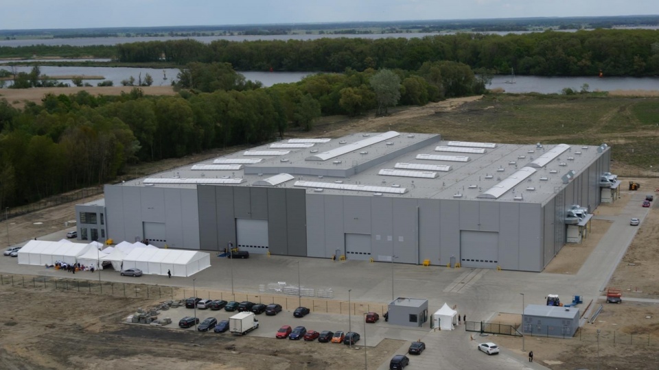 Fabryka konstrukcji stalowych Teleyard. Fot. Fotodrone.com