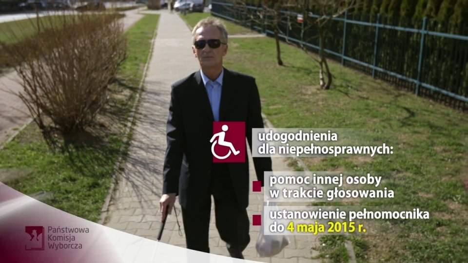Szczeciński urząd miasta zapewnia bezpłatny transport na wybory prezydenckie dla osób niepełnosprawnych. Fot. Państwowa Komisja Wyborcza