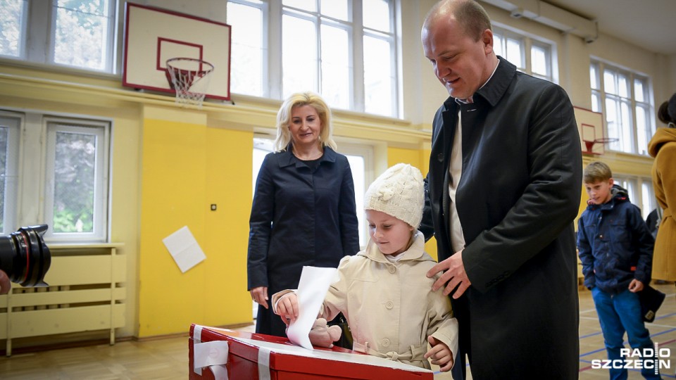 - Wybory to nasz obowiązek - uważa Krzystek. Fot. Jarosław Gaszyński [Radio Szczecin]