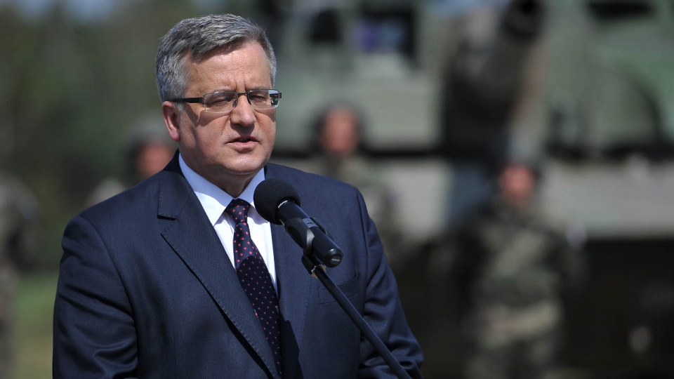 W piątek Bronisław Komorowski przedstawił założenia programu "Pierwsza Praca". Fot. Łukasz Szełemej [Radio Szczecin/Archiwum]