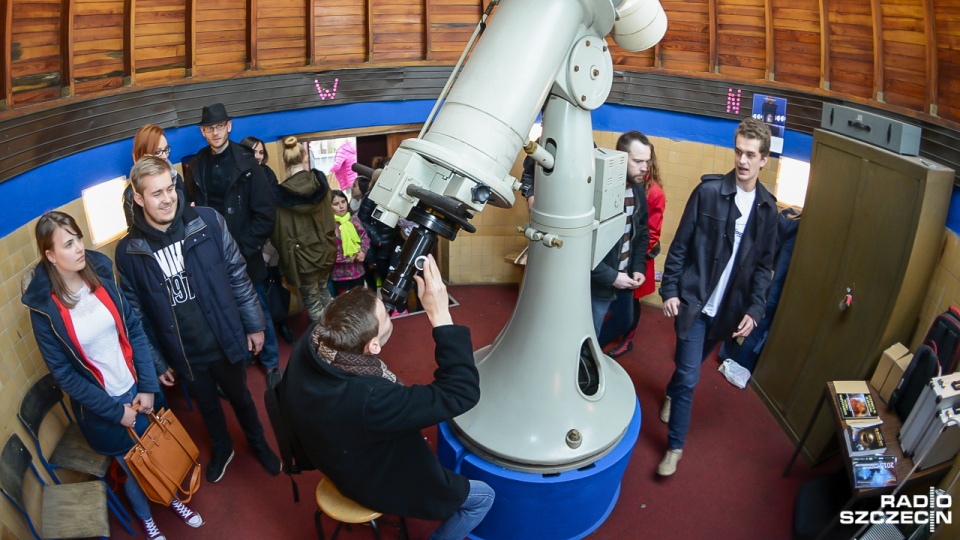 Obserwatorium astronomiczne Zachodniopomorskiego Uniwersytetu Technologicznego w Szczecinie. Fot. Jarosław Gaszyński [Radio Szczecin]