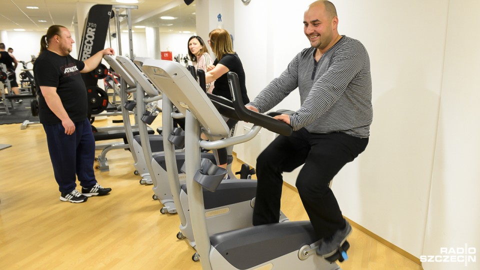 Uczestnicy akcji "OdNowa" Eurofitnessu i Radia Szczecin. Fot. Jarosław Gaszyński [Radio Szczecin]
