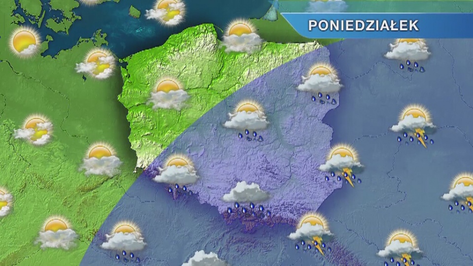 Pogoda ogólnopolska. Fot. TVN Meteo/x-news
