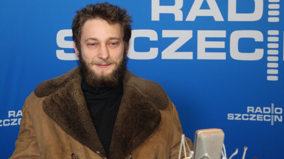 Student trzeciego roku budownictwa wygrał casting Muzeum Narodowego i Akademii Sztuki w Szczecinie na sobowtóra księcia Filipa Pierwszego. Fot. Piotr Kołodziejski [Radio Szczecin]