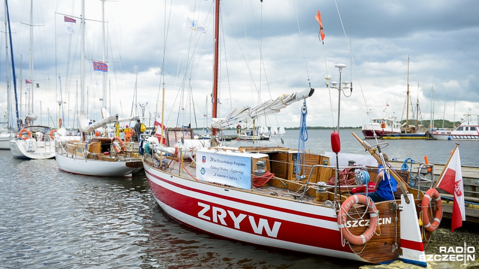 Załoga jachtu "Zryw" też jest gotowa, o czym zapewnia kapitan najmniejszego jachtu regat Mieczysław Ircha. Fot. Jarosław Gaszyński [Radio Szczecin/Archiwum]