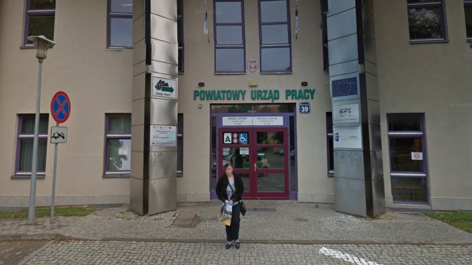 Powiatowy Urząd Pracy. Fot. www.google.com/maps