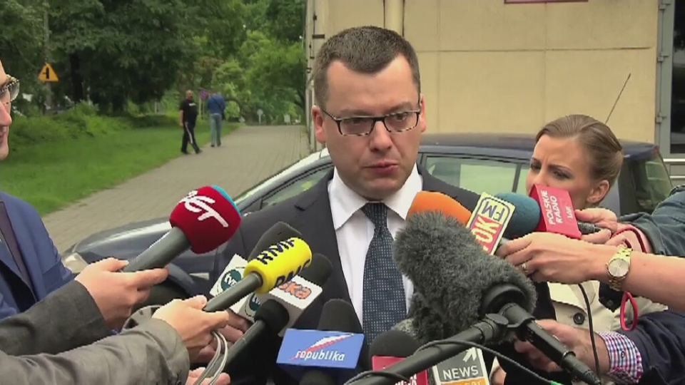 Warszawska Prokuratura Okręgowa wszczęła śledztwo w sprawie opublikowania akt ze sprawy tzw. afery taśmowej. Fot. TVN24/x-news