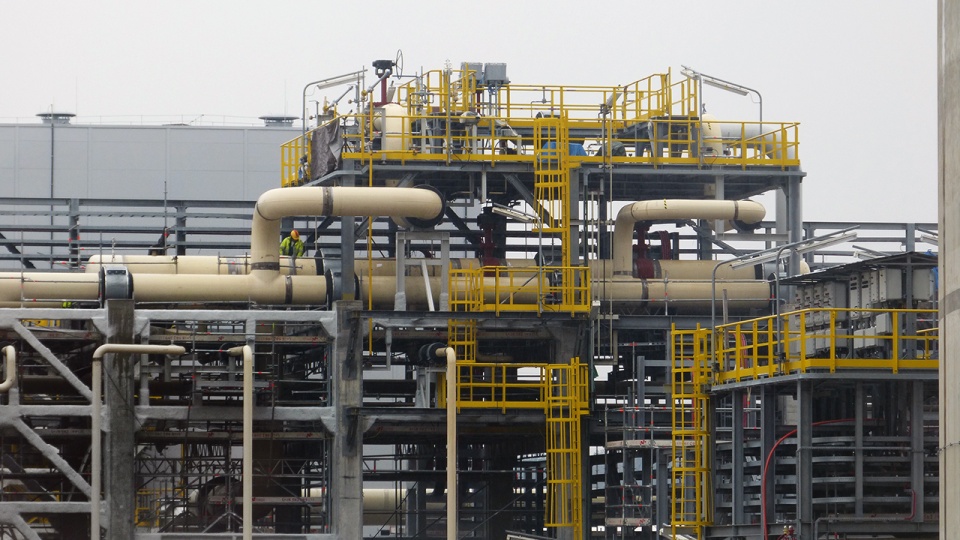 Gazoport w Świnoujściu. Fot. Rafał Molenda [Radio Szczecin/Archiwum]