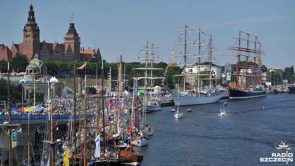 Finał Baltic Tall Ships Regatta w Szczecinie. Fot. Łukasz Szełemej [Radio Szczecin]