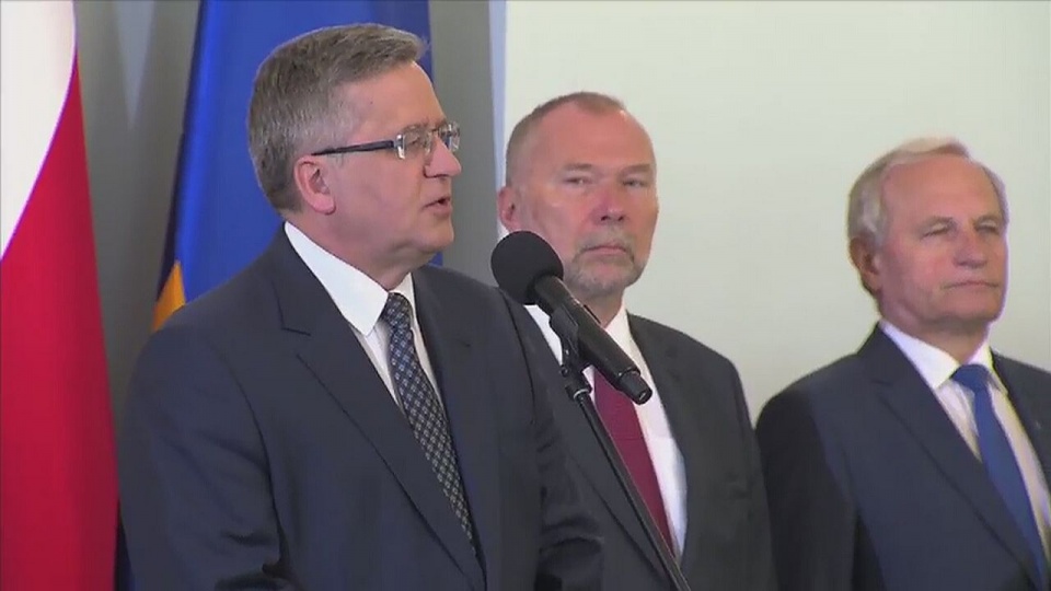 Prezydent nominował nowych ministrów. Fot. TVN24/x-news