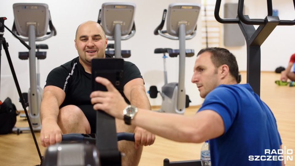 Uczestnicy akcji "OdNowa" Radia Szczecin i siłowni Eurofitness podsumowują dwa miesiące treningów. Fot. Konrad Nowak [Radio Szczecin]