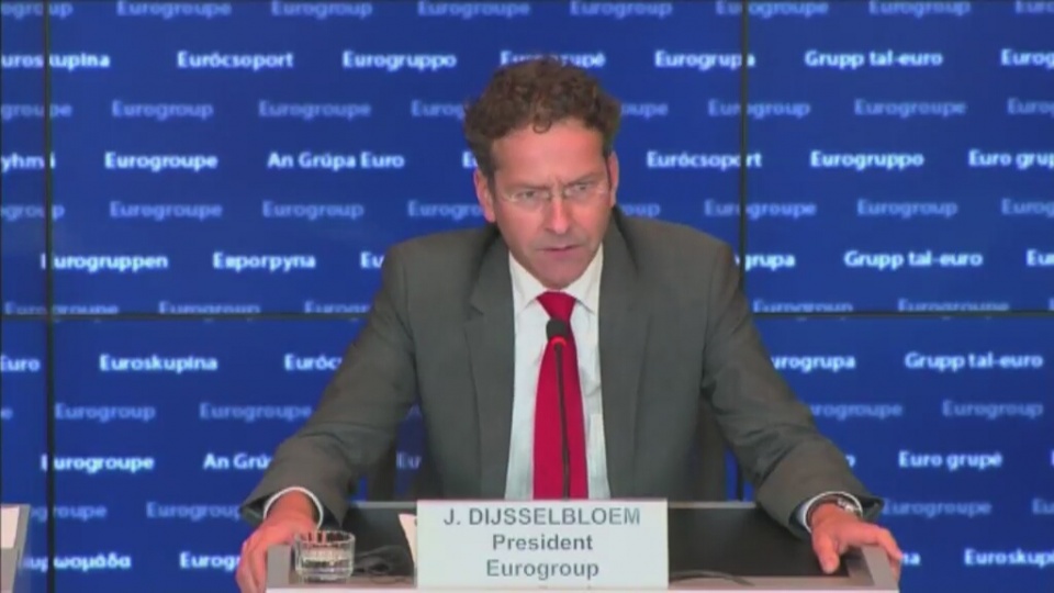Szef eurogrupy Jeroen Dijsselbloem. Fot. CNN Newsource/x-news