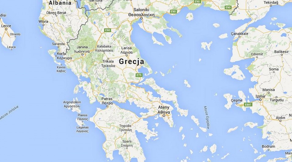 Europejski Bank Centralny wpompował w bankrutującą Grecję kolejne miliardy euro. Jak informują Ateny, to finansowanie awaryjne. Fot. www.google.pl/maps