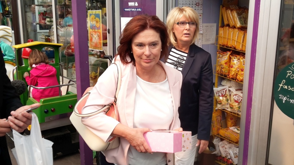 Jeszcze w sobotę Małgorzata Kidawa-Błońska spotka się z przedstawicielami świata kultury ze Szczecina i regionu. Fot. Łukasz Rabikowski [Radio Szczecin]