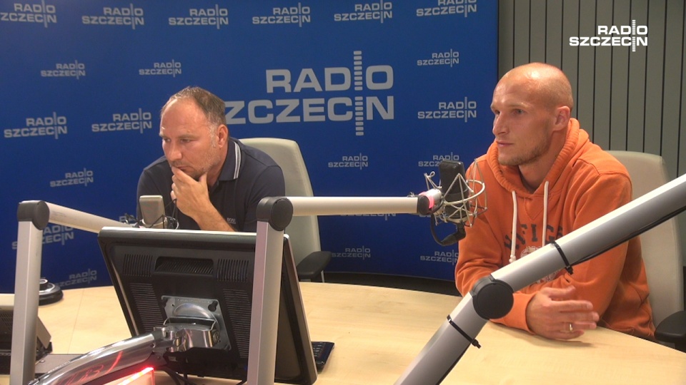 To początek ciężkiej pracy, a atmosfera jest grobowa - mówi trener Pogoni Szczecin. Fot. Piotr Rakowski [Radio Szczecin]