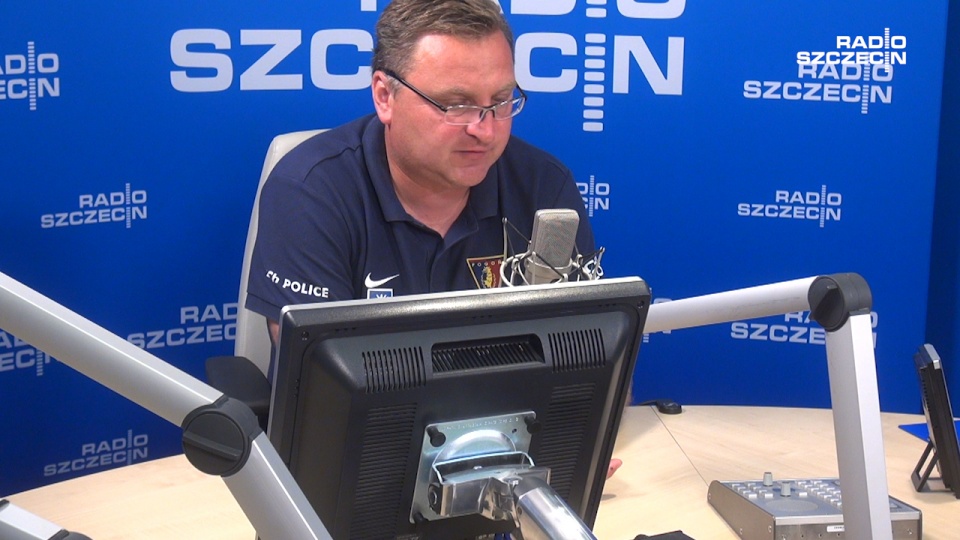 To początek ciężkiej pracy, a atmosfera jest grobowa - mówi trener Pogoni Szczecin. Fot. Piotr Rakowski [Radio Szczecin]