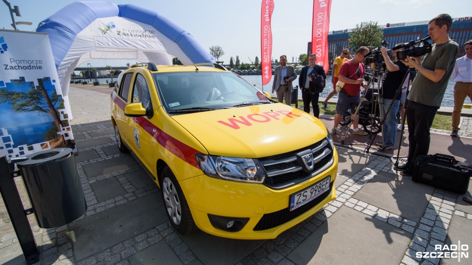 Nowy pojazd ma zachodniopomorskie WOPR. Fot. Konrad Nowak [Radio Szczecin]