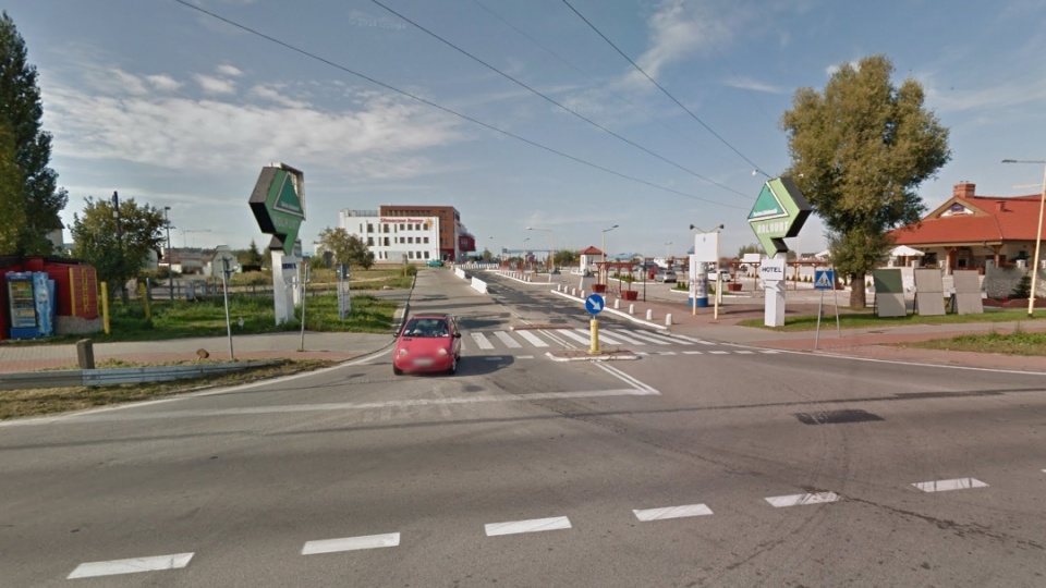 Inwestor od lat prowadzi w Przecławiu hurtownię warzyw i owoców. Fot. www.google.pl/maps