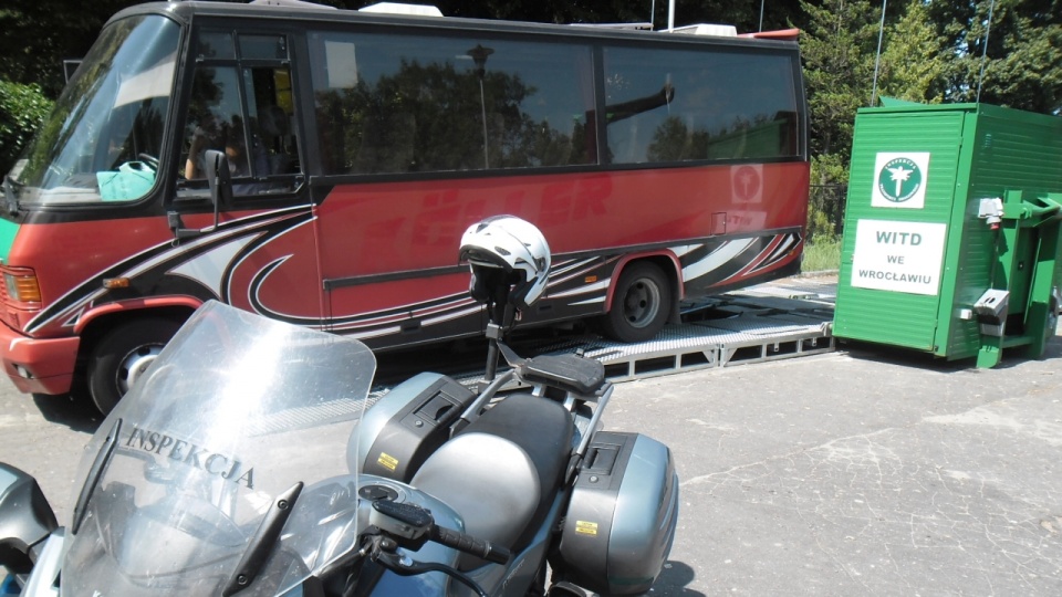 27 pojazdów dostało zakaz dalszej jazdy. Fot. Inspekcja Transportu Drogowego