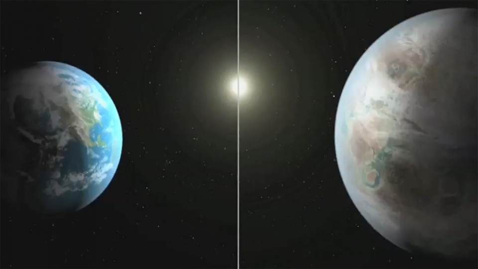 Planeta jest nieco większa od naszej Ziemi, krąży również wokół gwiazdy, która przypomina Słońce. Fot. x-news/NASA