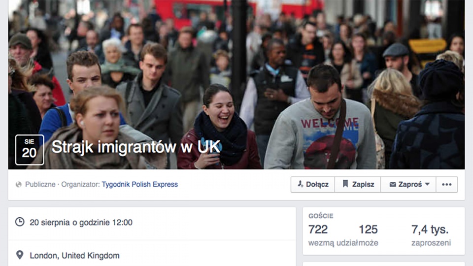 20 sierpnia - zamiast do pracy - przyjdźmy wszyscy przed parlament! - czytamy na Facebooku. Chce wziąć w nim udział już 700 osób. Fot. www.facebook.com