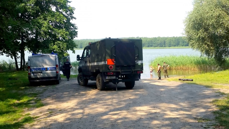 Patrol saperów. Fot. Chojna24.pl