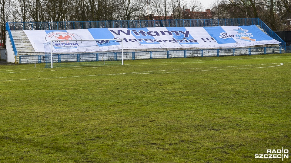 Spotkanie piłkarzy Błękitnych z Nadwiślanem Góra rozpocznie się o godzinie 17 na stadionie przy ulicy Ceglanej w Stargardzie. Fot. Jarosław Gaszyński [Radio Szczecin/Archiwum]