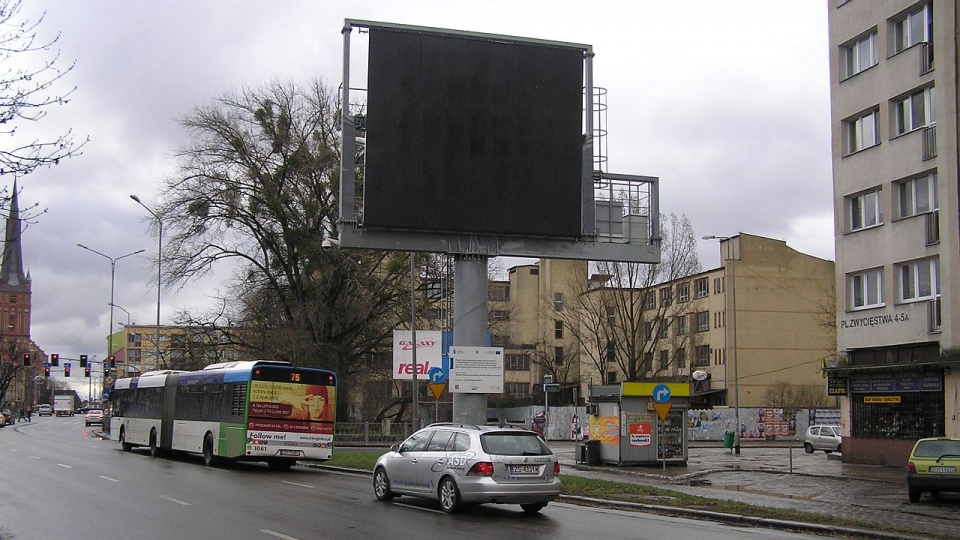 W Szczecinie przez cały weekend, aż do rana w poniedziałek nie zobaczymy informacji o utrudnieniach wyświetlanych na tablicach Systemu Zarządzania Ruchem. Fot. Marek Borowiec [Radio Szczecin/Archiwum]