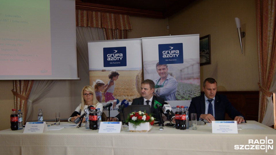 Zarząd firmy ogłosił w środę wynik finansowy i zapowiedział, że będą podwyżki płac. Fot. Konrad Nowak [Radio Szczecin]