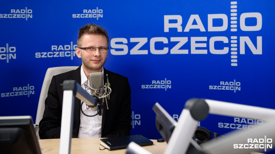 Adam Ostolski. Fot. Konrad Nowak [Radio Szczecin]