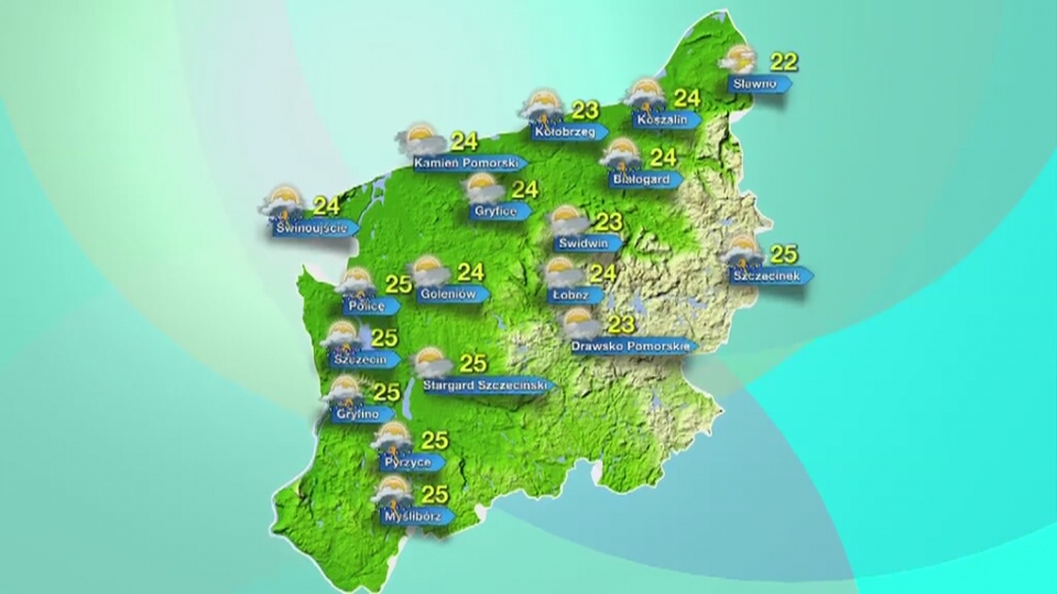 W poniedziałek termometry w regionie będą wskazywać od 22 do 25 stopni Celsjusza. Fot. TVN Meteo Active/x-news