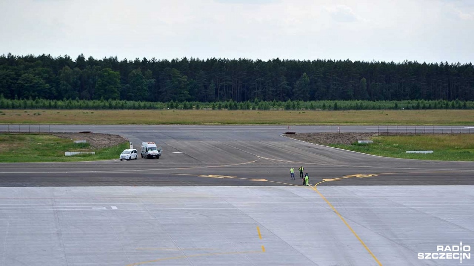 Samolot do Warszawy wyleci z Portu Lotniczego Szczecin-Goleniów z przynajmniej trzygodzinnym opóźnieniem. Fot. Łukasz Szełemej [Radio Szczecin/Archiwum]