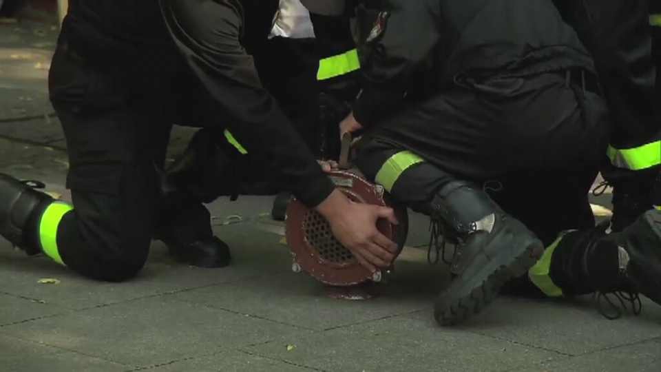 W proteście wzięło również kilkunastu związkowców z naszego regionu. Fot. TVN24/x-news