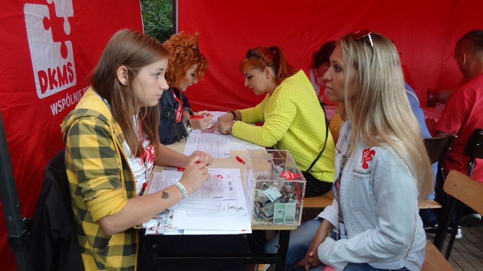 Ponad 500 osób zarejestrowało się w Stargardzie podczas Powiatowego Dnia Dawcy Szpiku. Fot. Elżbieta Bielecka [Radio Szczecin]