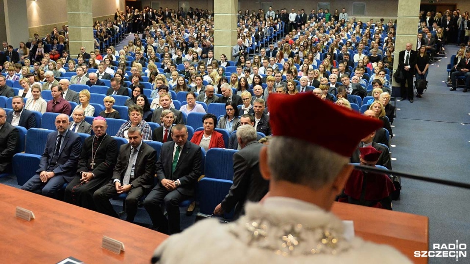 Mniej maturzystów niż przed rokiem starało się o miejsce na Uniwersytecie Szczecińskim. Fot. Łukasz Szełemej [Radio Szczecin]
