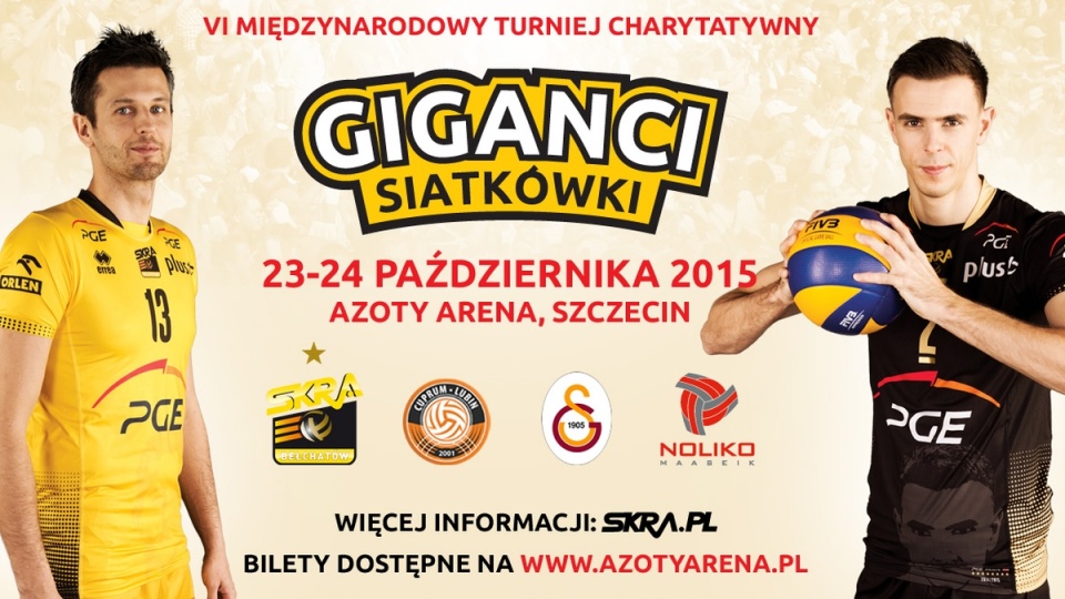 "Giganci Siatkówki" zagrają dla 13-letniej Zuzi Czachury ze Szczecina. Fot. Mat. Organizatorów