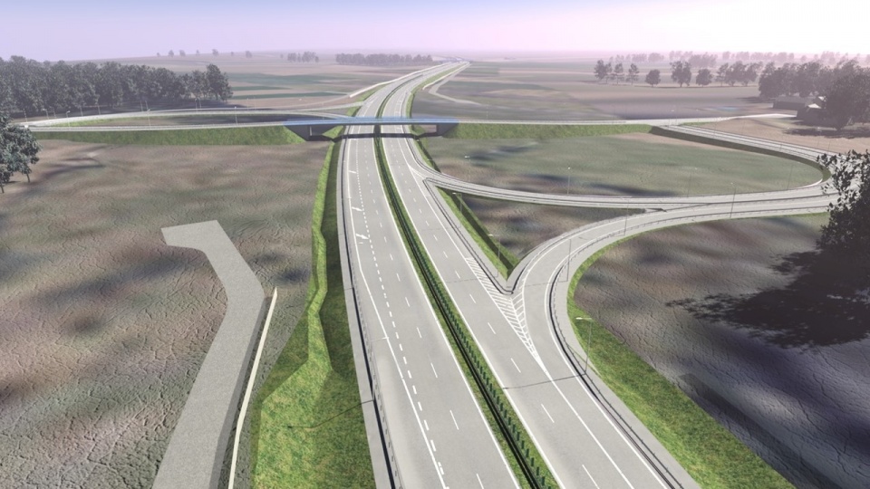 Węzeł Kiełpino. Mat. GDDKiA
