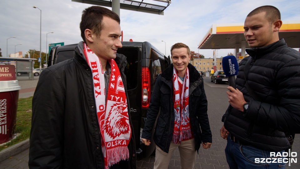 Kibice ze Szczecina będą wspierać biało-czerwonych w Glasgow. Fot. Konrad Nowak [Radio Szczecin]