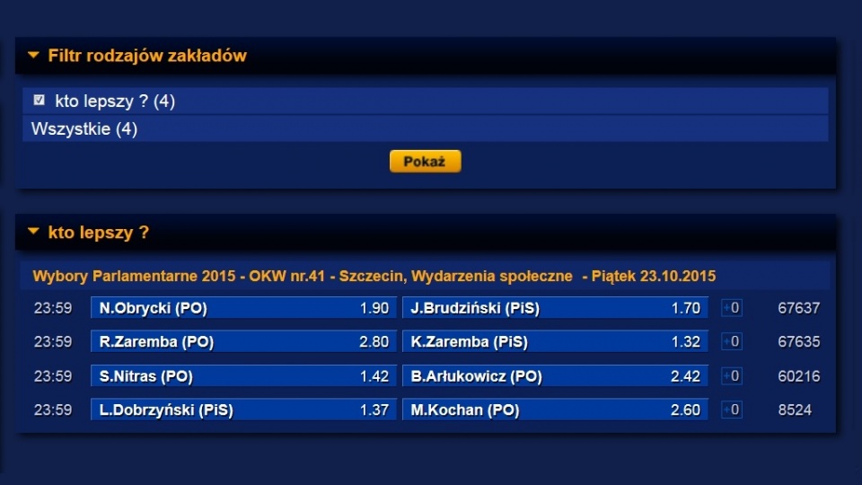 Wybory parlamentarne odbędą się w niedzielę 25 października. Mat. www.sts.pl