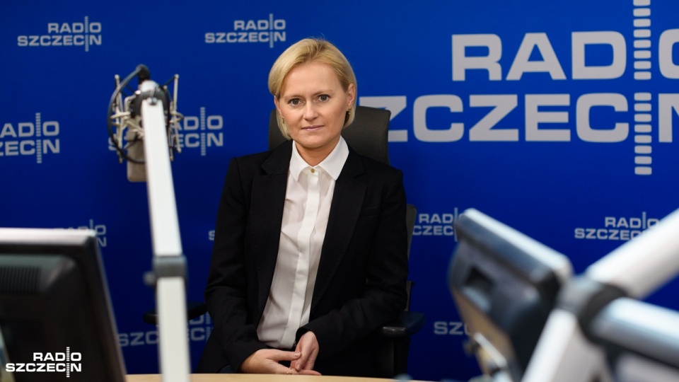 Karolina Beyer (.Nowoczesna). Fot. Konrad Nowak [Radio Szczecin]