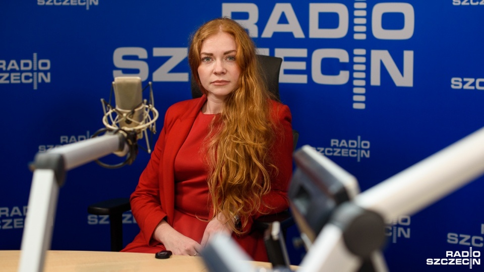 Agnieszka Podgórska (KORWiN). Fot. Konrad Nowak [Radio Szczecin]