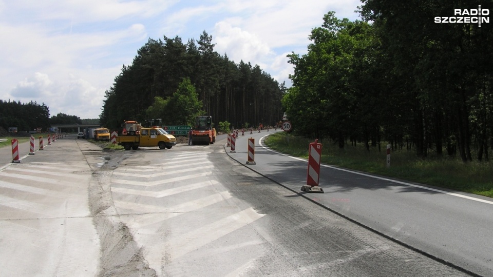 Węzeł Rzęśnica. Fot. Marek Borowiec [Radio Szczecin/Archiwum]