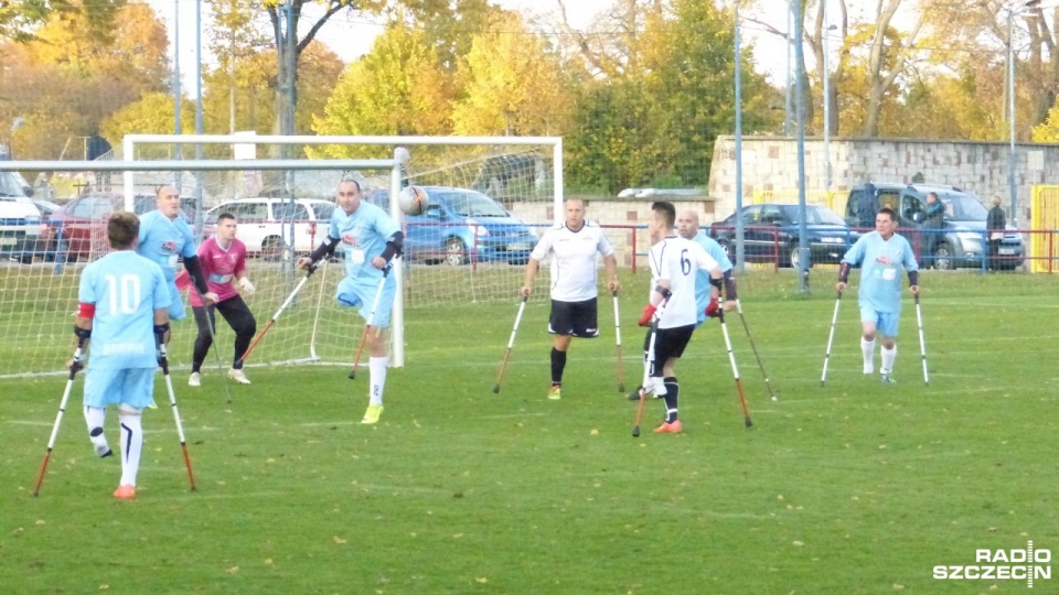 Gryf Szczecin został wicemistrzem Polski Amp Futbol Ekstraklasy. Fot. Wojciech Zagaj [Radio Szczecin]